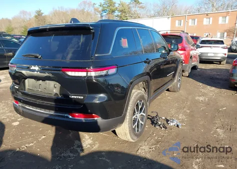 2024 Jeep Grand Cherokee Limited 4X4 из США, поврежденный, VIN 1C4RJHBG3R8580694